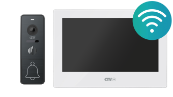 CTV Cloud 7 NG Kit Комплект Wi-Fi видеодомофона